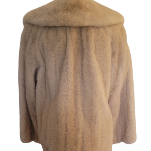 Miller & Rhoads Vintage Tourmaline Mink Fur Coat Women's - Picture 2 of 6